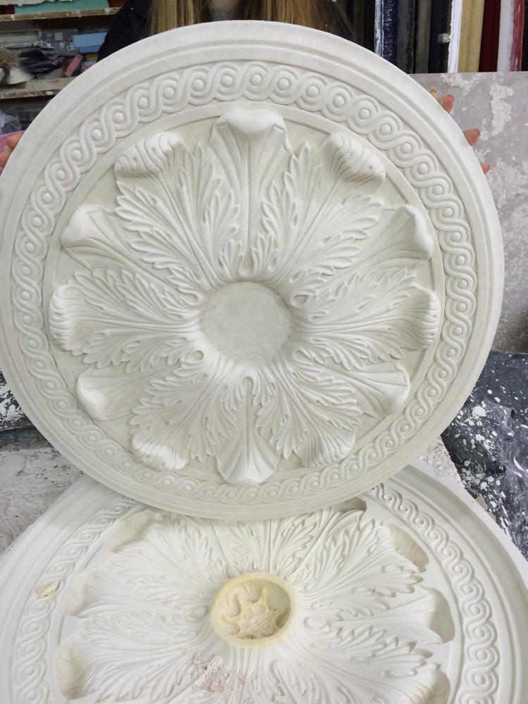 Acanthus Flower Ceiling Rose - 610mm