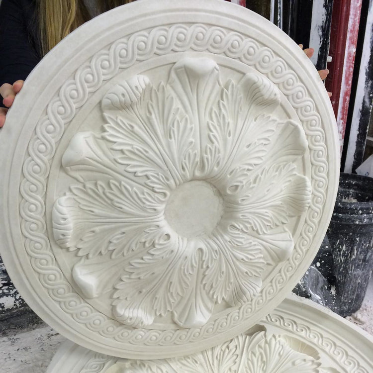 Leaf Ceiling Rose - Acanthus - 530mm