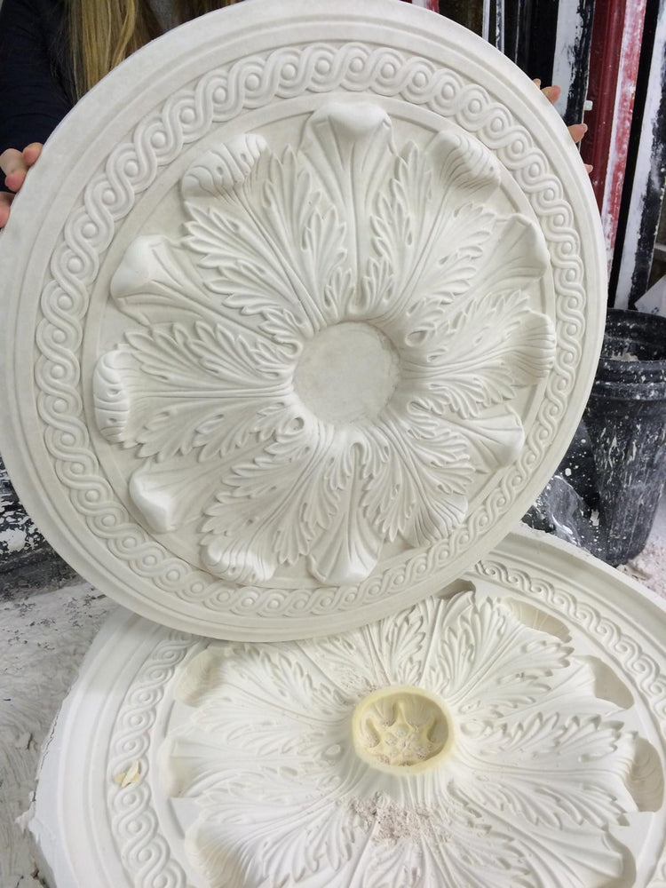 Acanthus Flower Ceiling Rose - 610mm