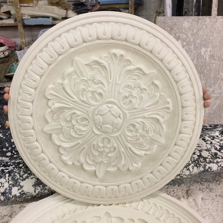 Leaf Ceiling Rose - Lamb's Tongue - 520mm