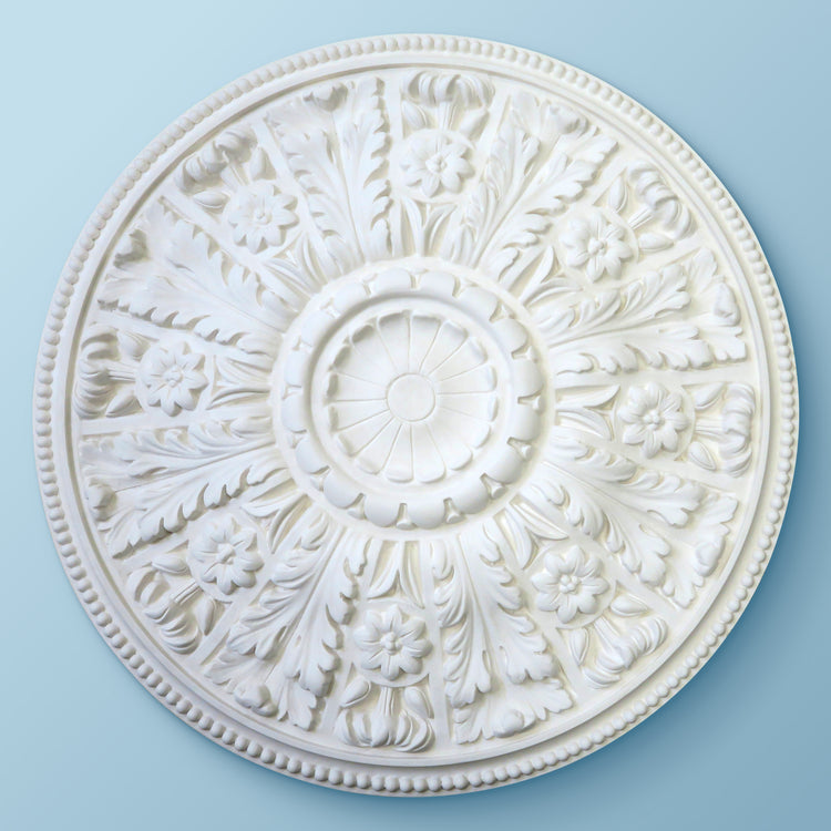 Acanthus Flower Ceiling Rose - 610mm