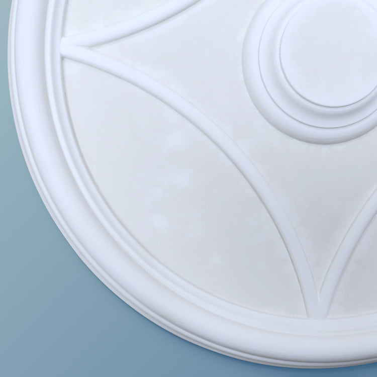 Kilburn - Plain Plaster Ceiling Rose - 574mm