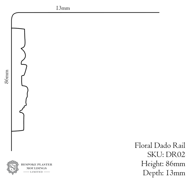 Floral Dado Rail