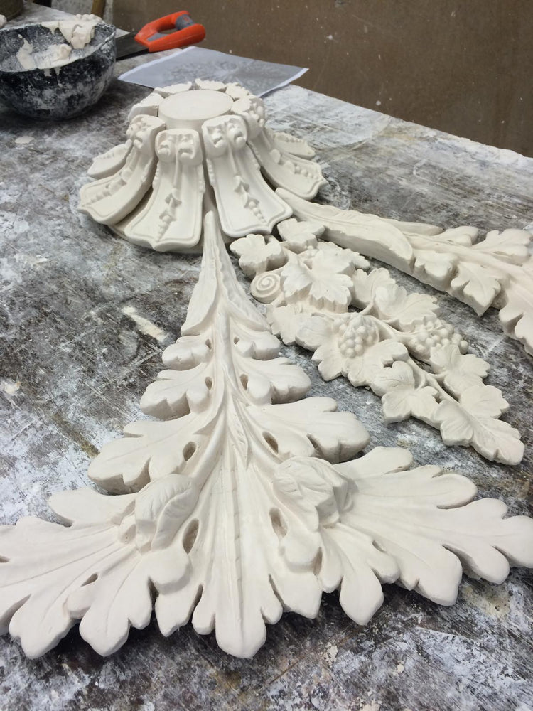 Victorian Ceiling Rose - Louis - 1200mm