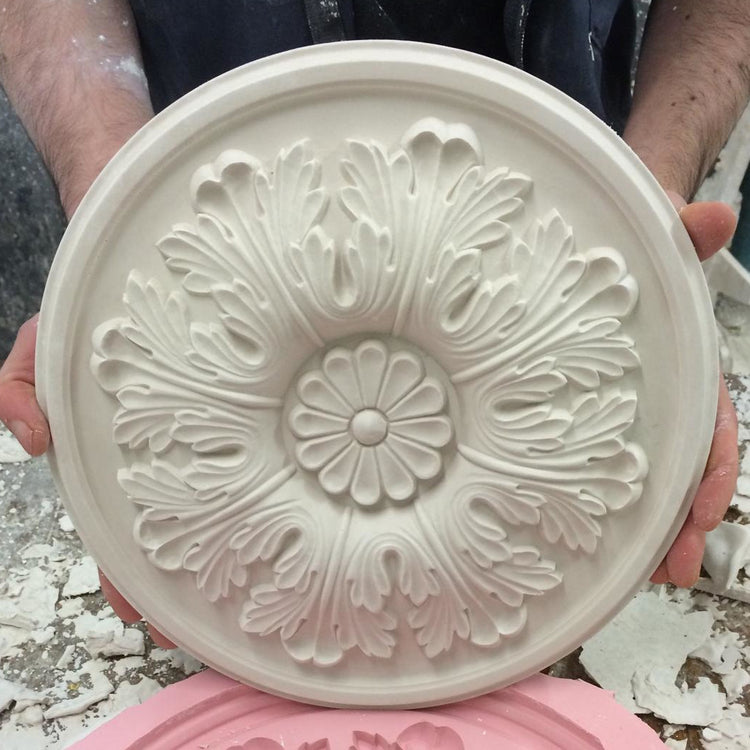 Leaf Ceiling Rose - Small Ripley - 310mm