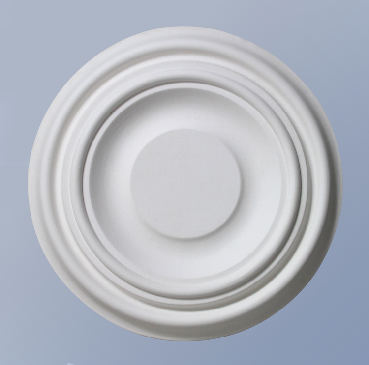 Plain Ceiling Rose - Bullseye - 240mm
