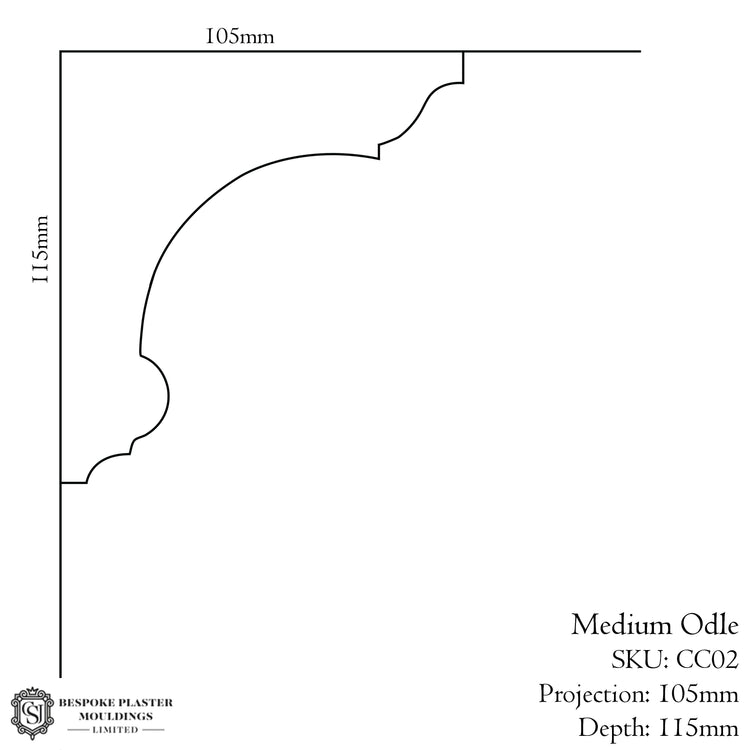 Medium Odle Cornice