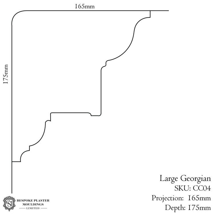 Large Georgian Cornice