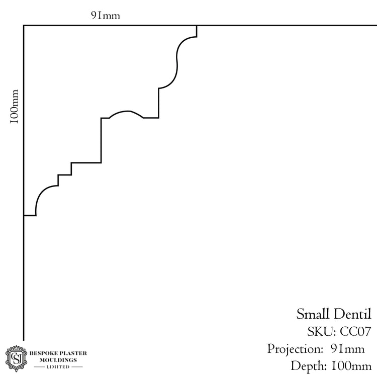 Small Dentil Cornice