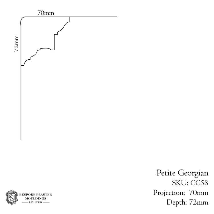 Petite Georgian Cornice