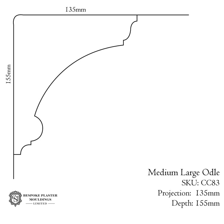 Medium Large Odle Cornice