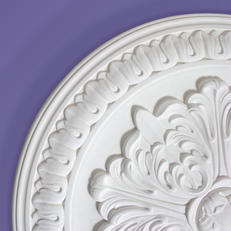 Leaf Ceiling Rose - Lamb's Tongue - 520mm