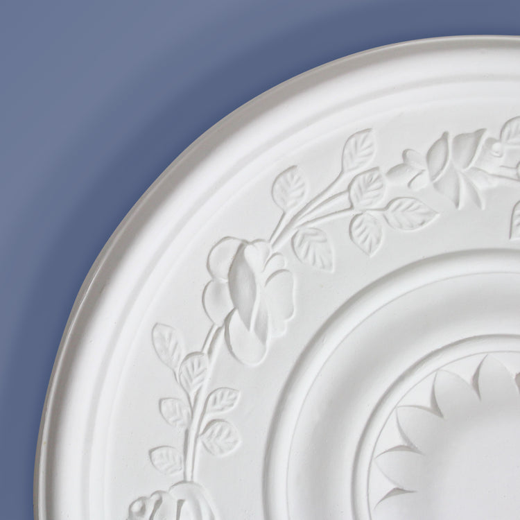 Ornamental Ceiling Rose - Rose - 390mm