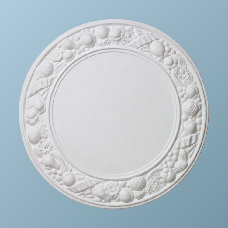 Ornamental Ceiling Rose - Large Fruit - 610mm