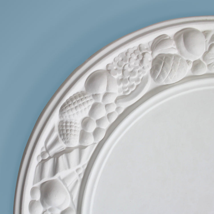 Ornamental Ceiling Rose - Large Fruit - 610mm