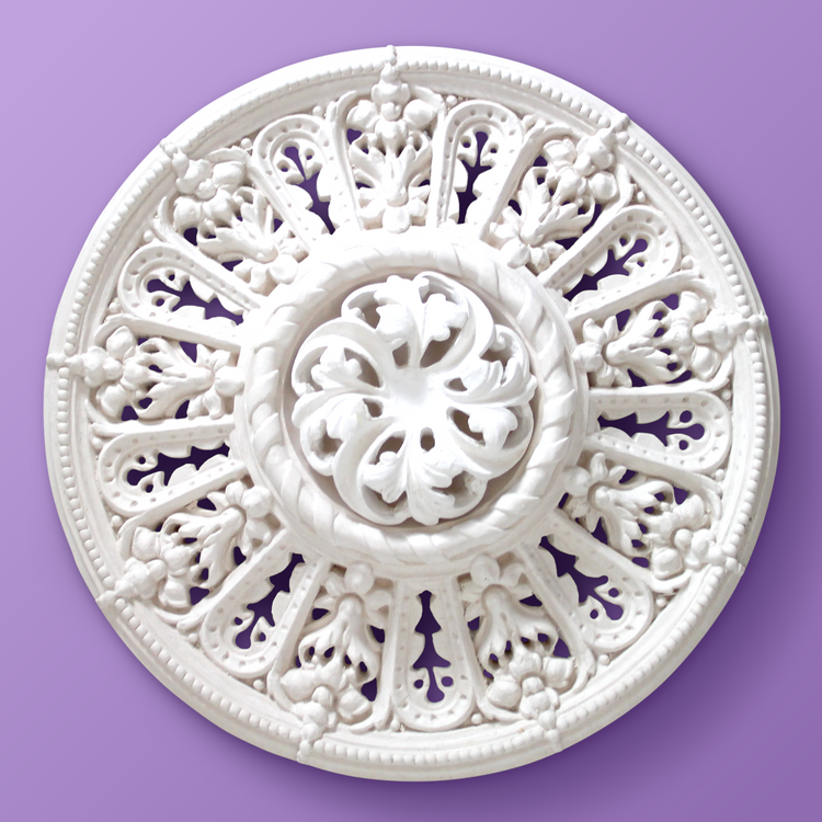 Elizabeth Ceiling Rose - 4 Versions 2 Full