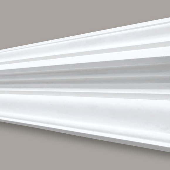 Clifford Edwardian Plain Run Plaster Cornice CC87