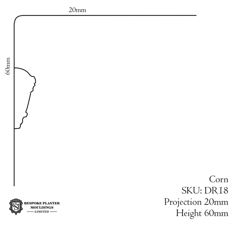 Corn Sheath Dado Rail