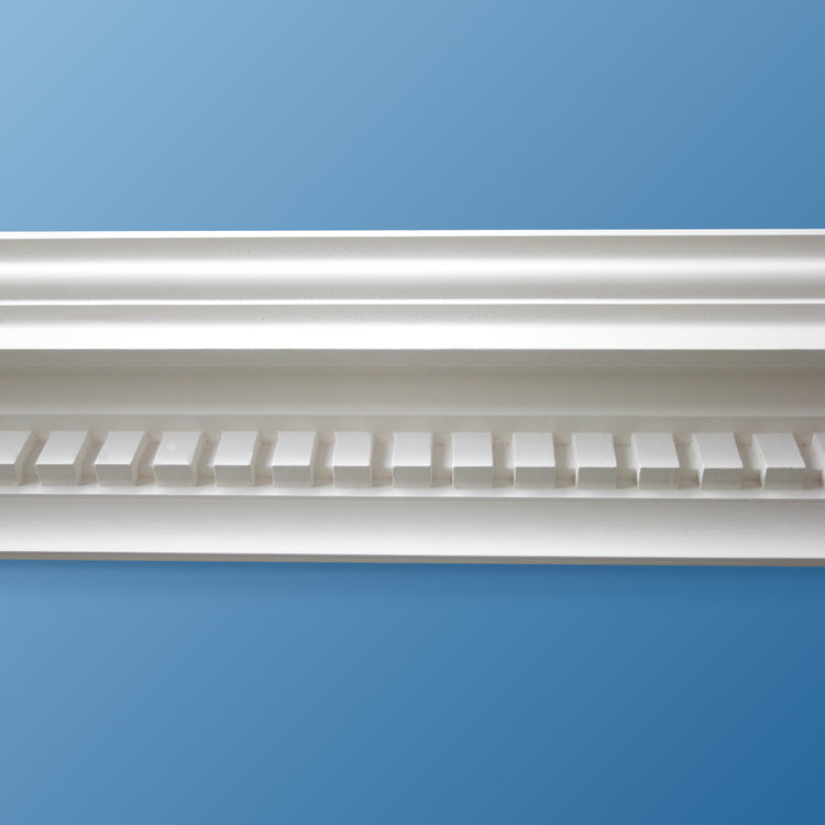 Large Dentil Plaster Cornice CC14