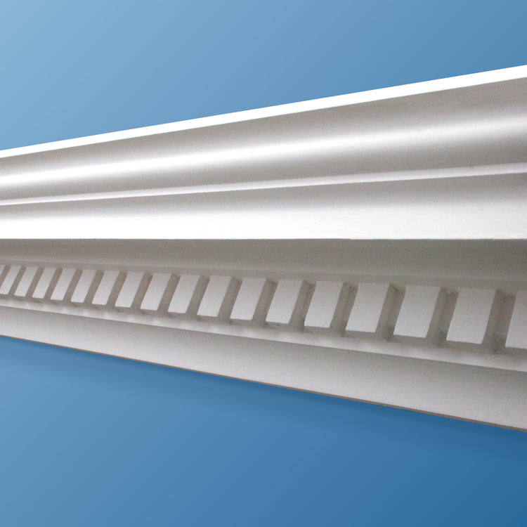 Large Dentil Plaster Cornice CC14