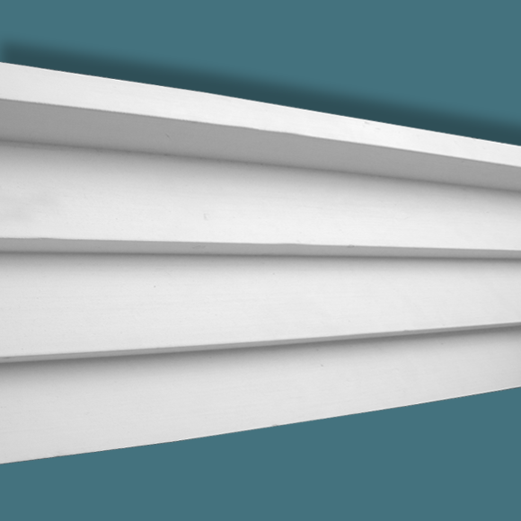 Large Stepped Art Deco Plaster Cornice CC74