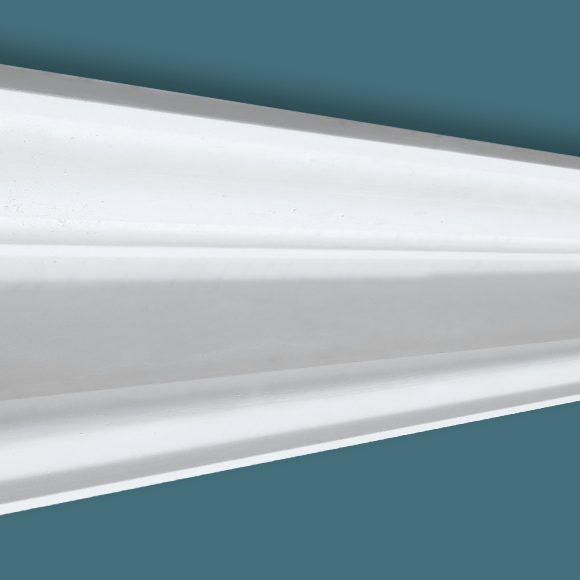 Pembroke Edwardian Plain Run Plaster Cornice CC89