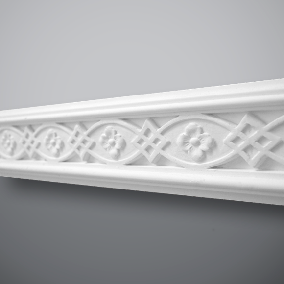 Plain Stepped and Curved Dado Rail DR03