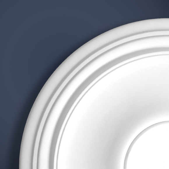 Plain Ceiling Rose - Large Highgate - 850mm
