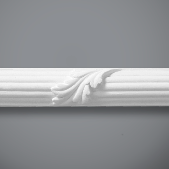 Reed and Leaf Panel Mould