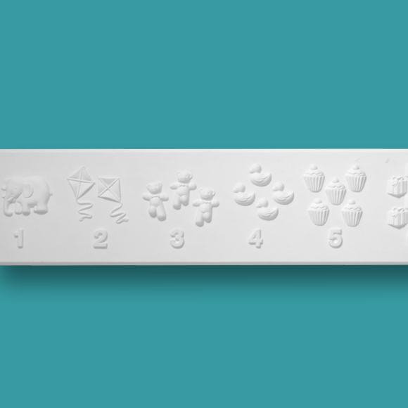 Plaster Number Chart