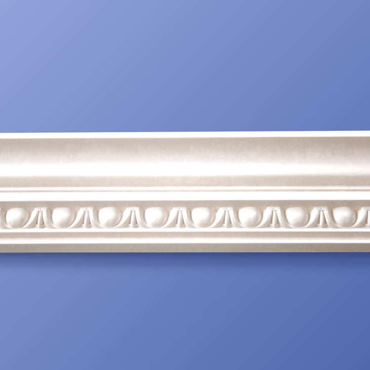 Small Egg and Dart Plaster Cornice CC03