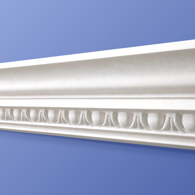 Small Egg and Dart Plaster Cornice CC03