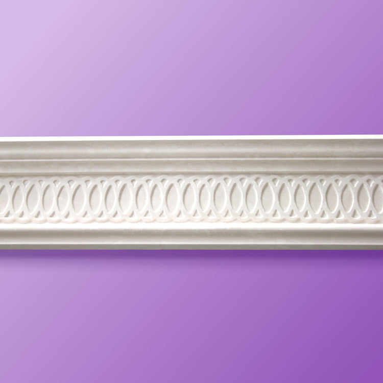 Small Scroll Plaster Cornice CC40