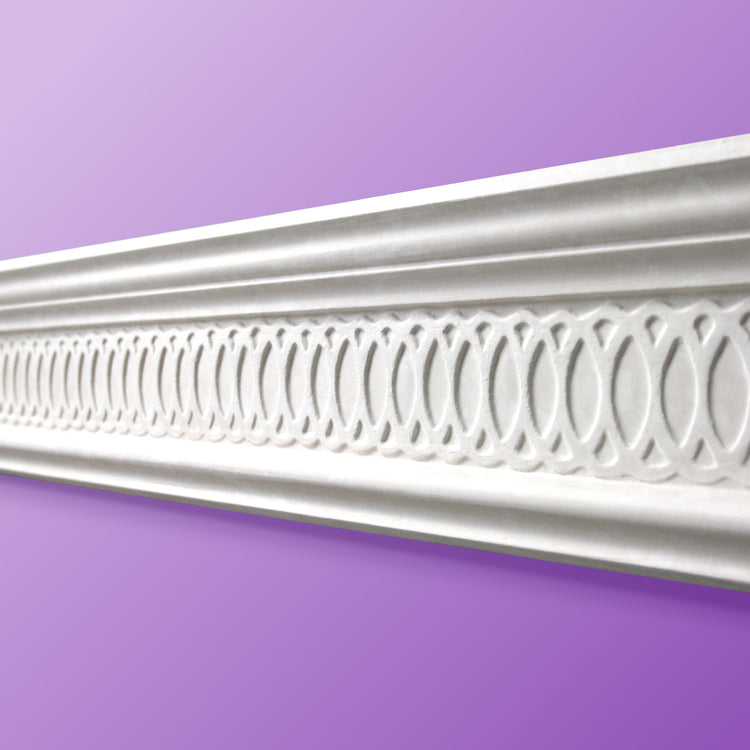Small Scroll Plaster Cornice CC40