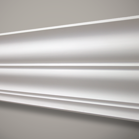 Small Victorian Plain Run Plaster Cornice CC32