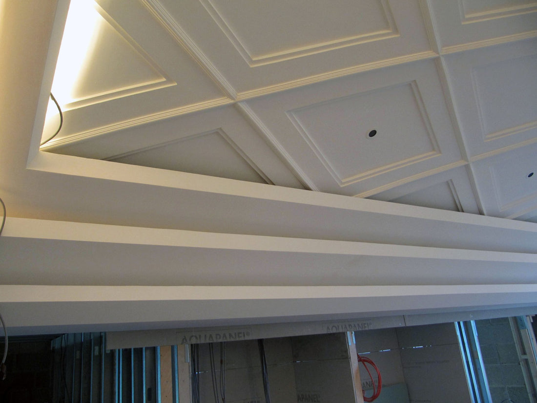 Bespoke coffered ceiling