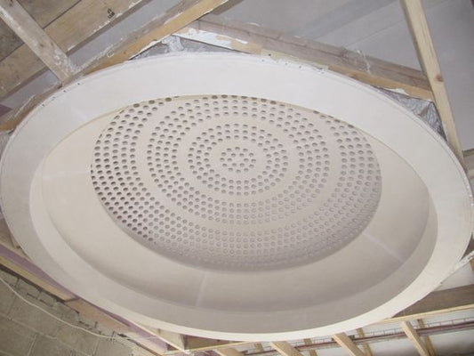 Jesmonite AC100 Dome with holes