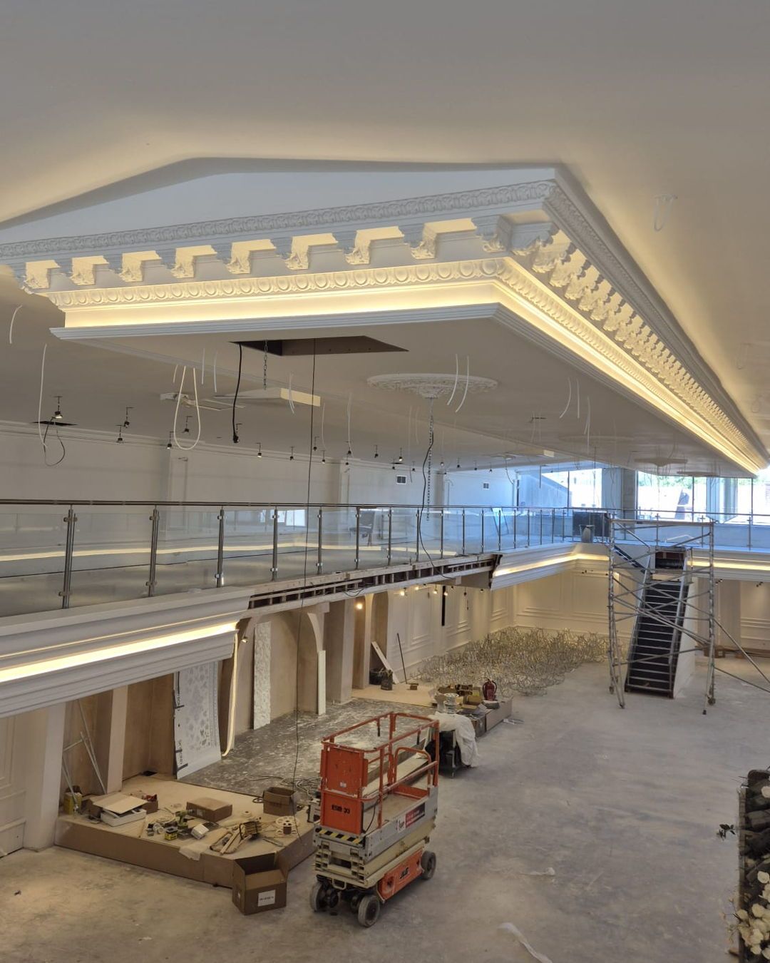 Wedding Venue Lighting Troughs