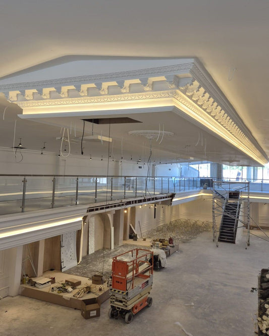 Wedding Venue Lighting Troughs