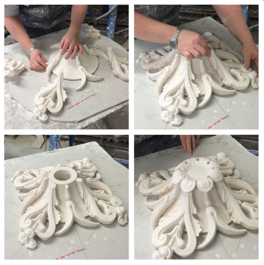 Another Ceiling Rose Restoration