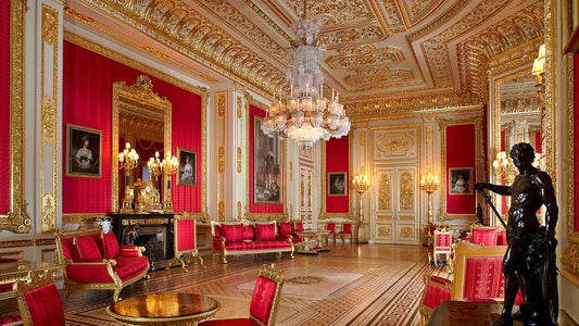 A look at Windsor Castle: Plaster Mouldings