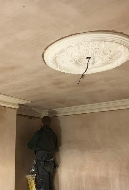 bespoke plaster fitting