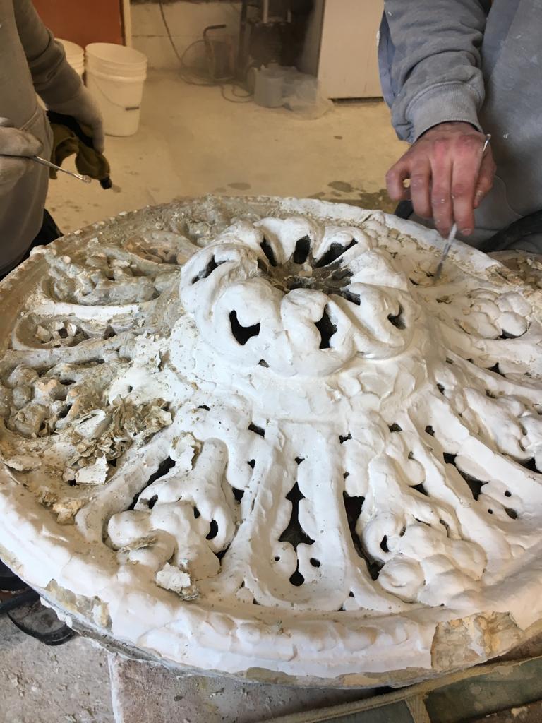 decorative plaster restoration