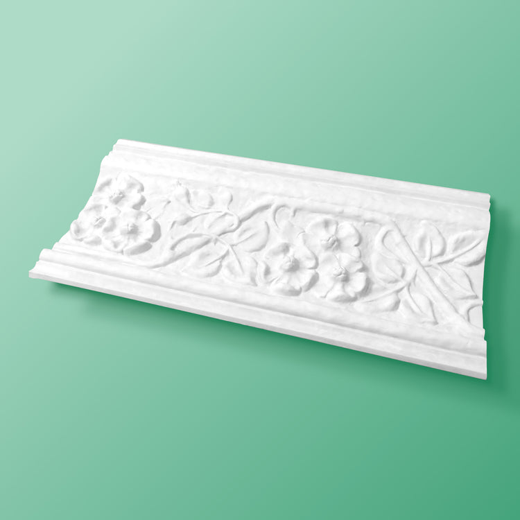 Vine Large Plain Run Cornice