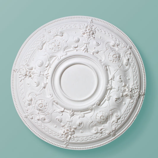 Leaf Ceiling Rose - Flat Middle - 740mm