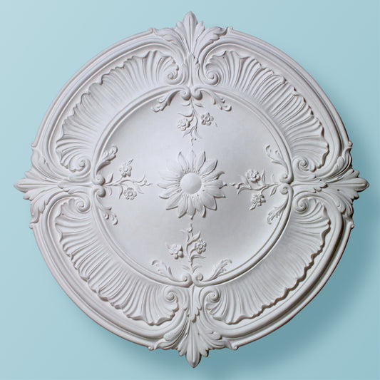 Leaf Ceiling Rose - Points - 780mm