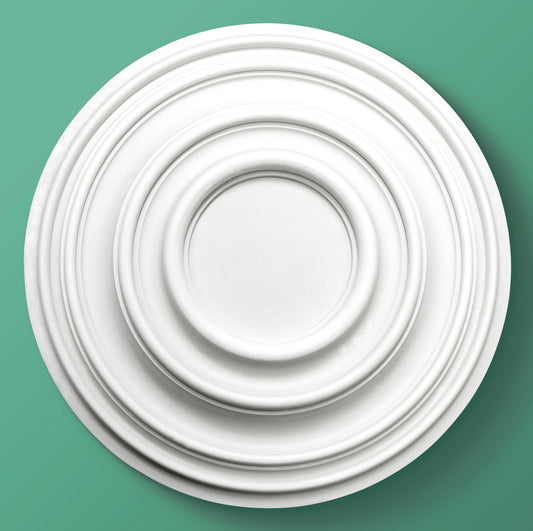 Plain Ceiling Rose - Petite Pateley - 454mm