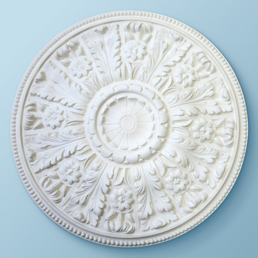 Acanthus Flower Ceiling Rose - 610mm