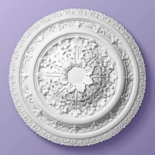 Victorian Ceiling Rose - Medium - 750mm