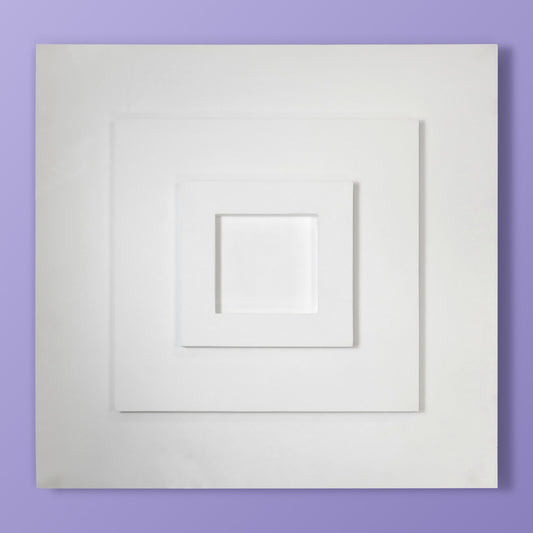 Art Deco Ceiling Rose - Square - 700mm